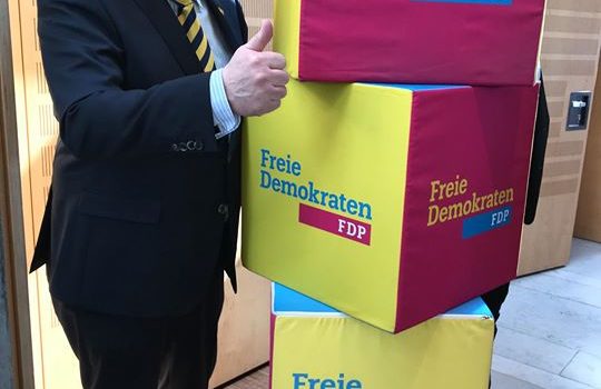 Heute auf den FDP Landesparteitag
