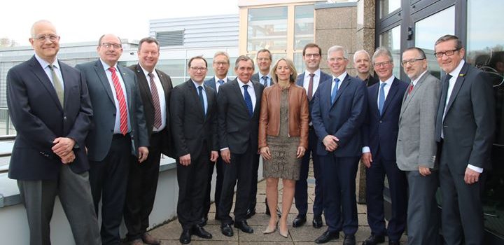 Heute beim wirtschaftspolitischem Austauschgespräch zwischen